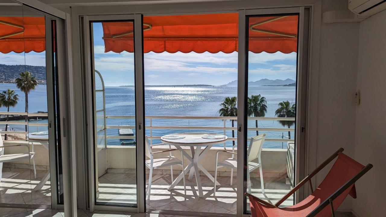 Superbe Appartement Vue Mer Panoramique Juan-les-Pins Exteriör bild