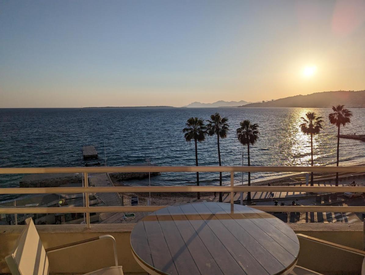 Superbe Appartement Vue Mer Panoramique Juan-les-Pins Exteriör bild