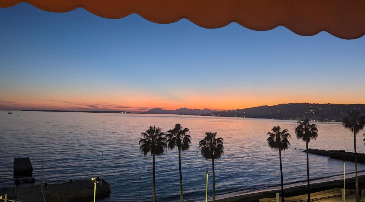 Superbe Appartement Vue Mer Panoramique Juan-les-Pins Exteriör bild