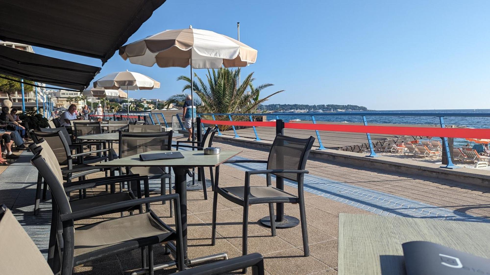 Superbe Appartement Vue Mer Panoramique Juan-les-Pins Exteriör bild