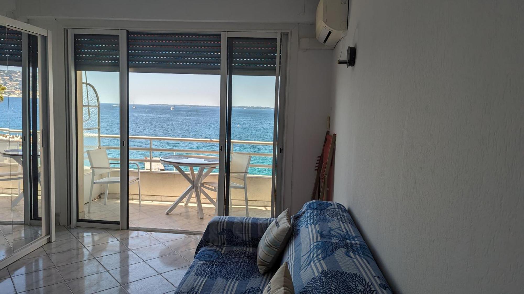 Superbe Appartement Vue Mer Panoramique Juan-les-Pins Exteriör bild
